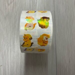 Holographic Monkey Sticker roll